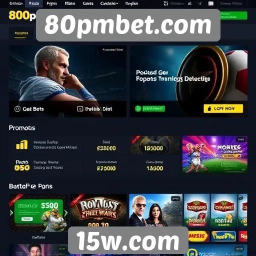 Oportunidades de bônus e promoções no site